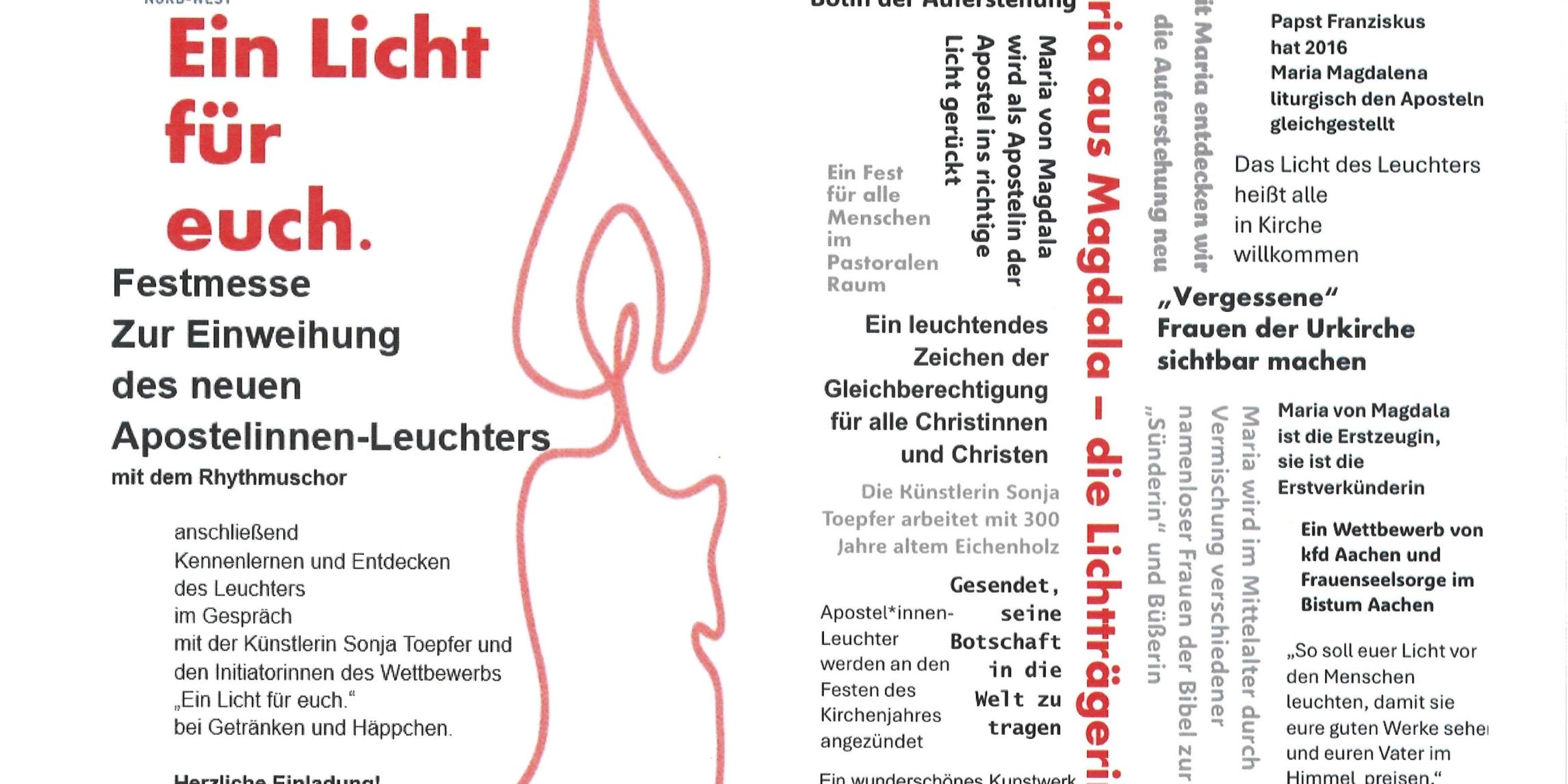 Apostelinnen Leuchter 19.07.26