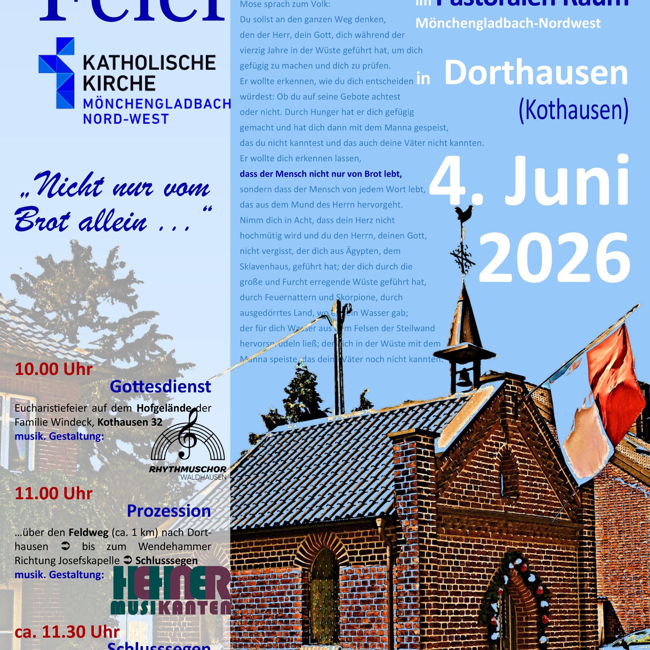 Fronleichnam 2026