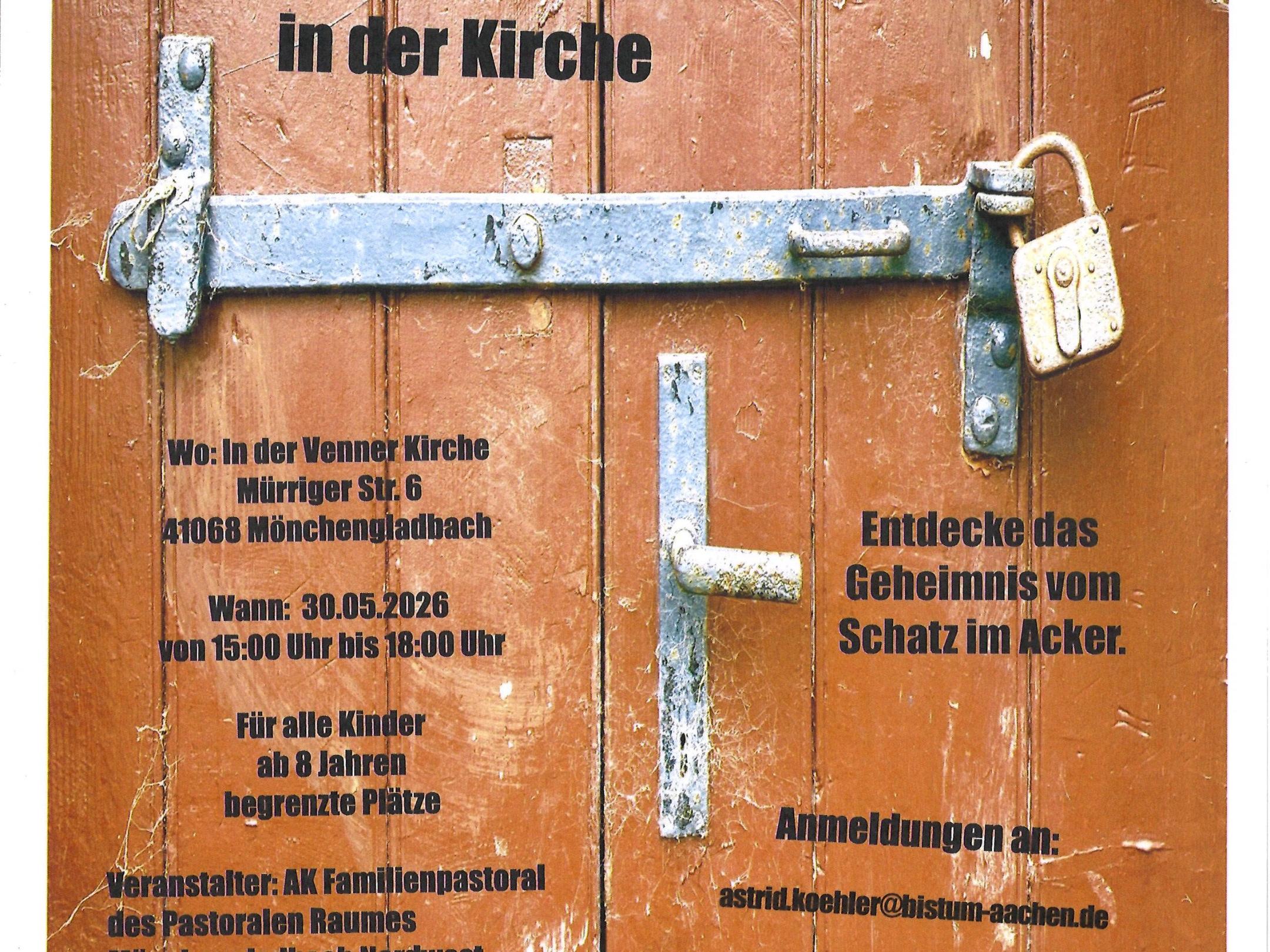 Plakat Escape Room 30.05.26