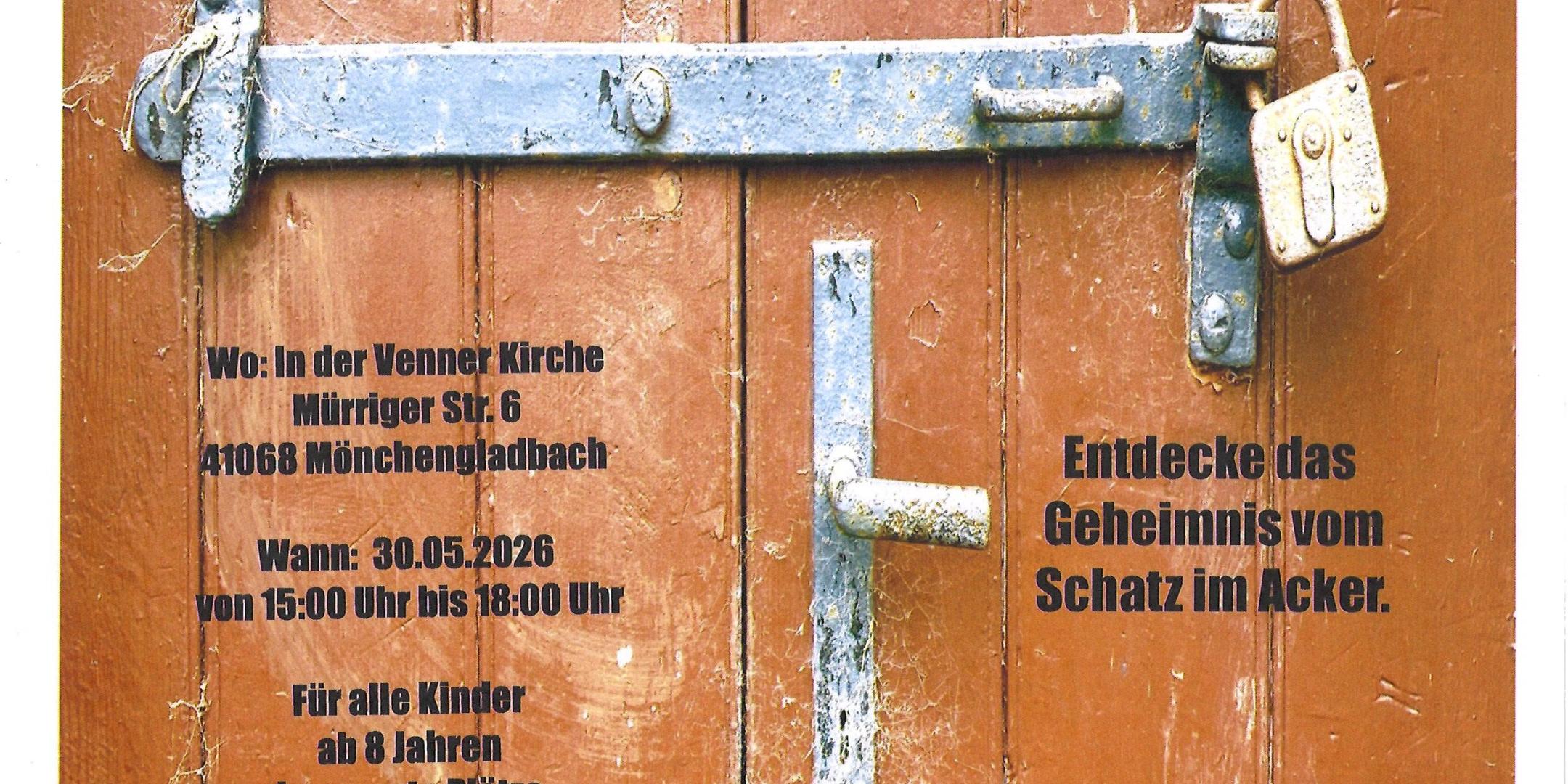 Plakat Escape Room 30.05.26