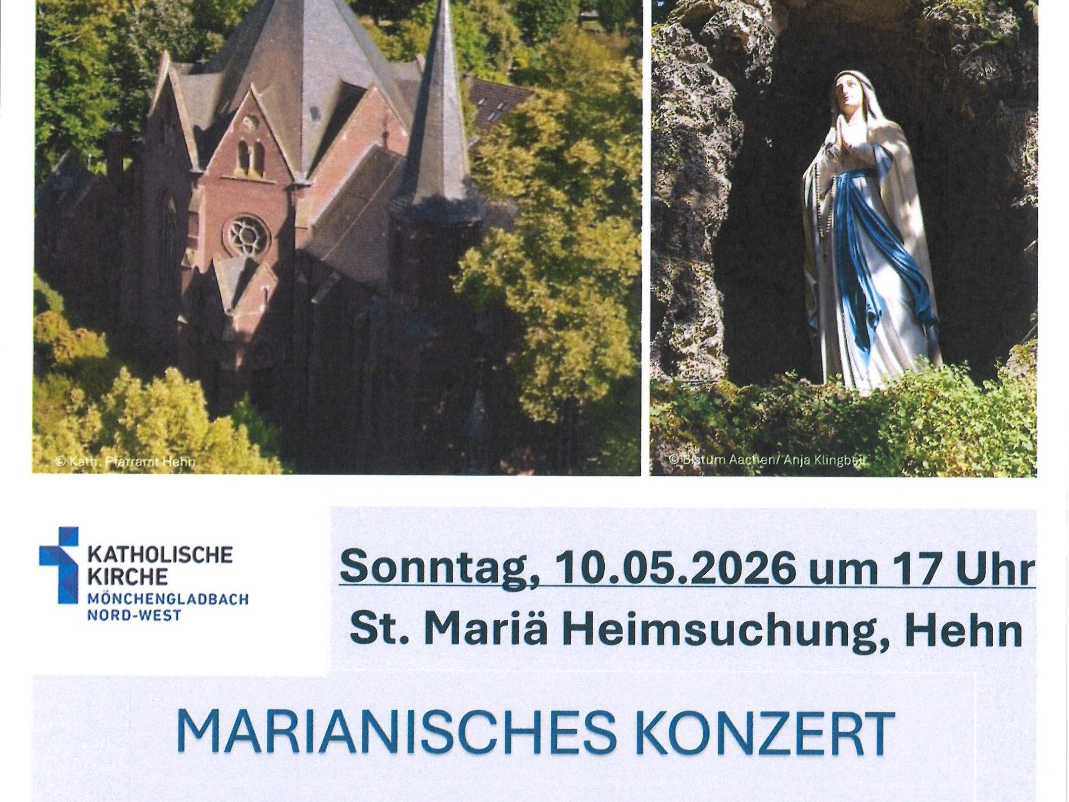 Plakat Konzert 10.05.26 in Hehn