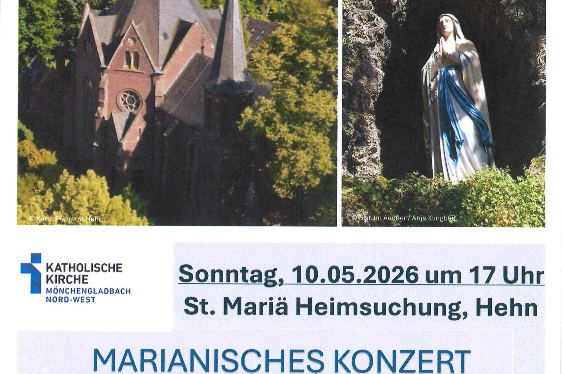 Plakat Konzert 10.05.26 in Hehn