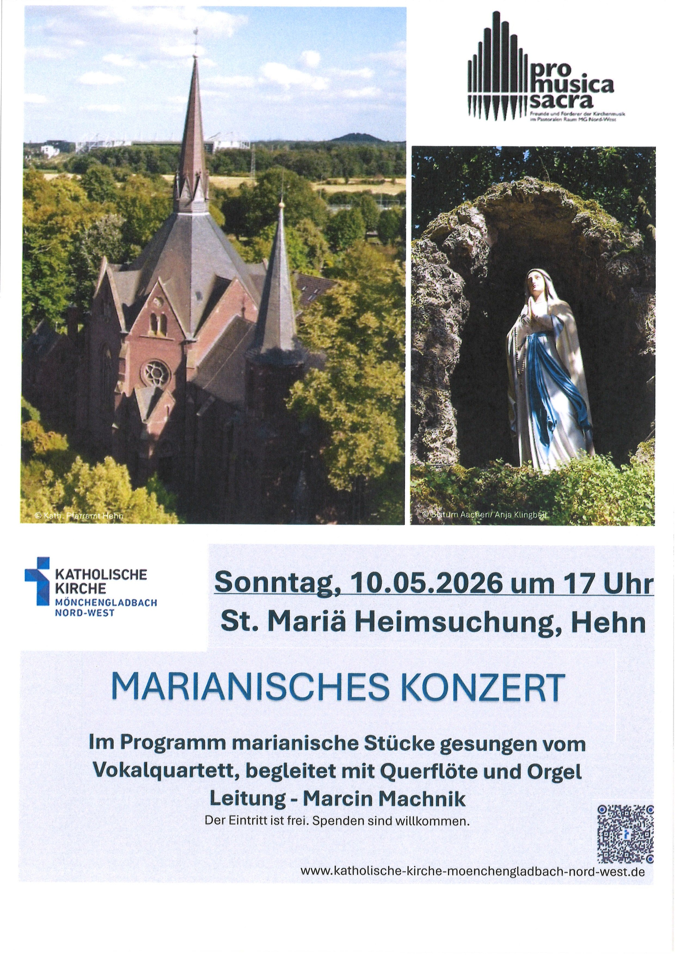 Plakat Konzert 10.05.26 in Hehn