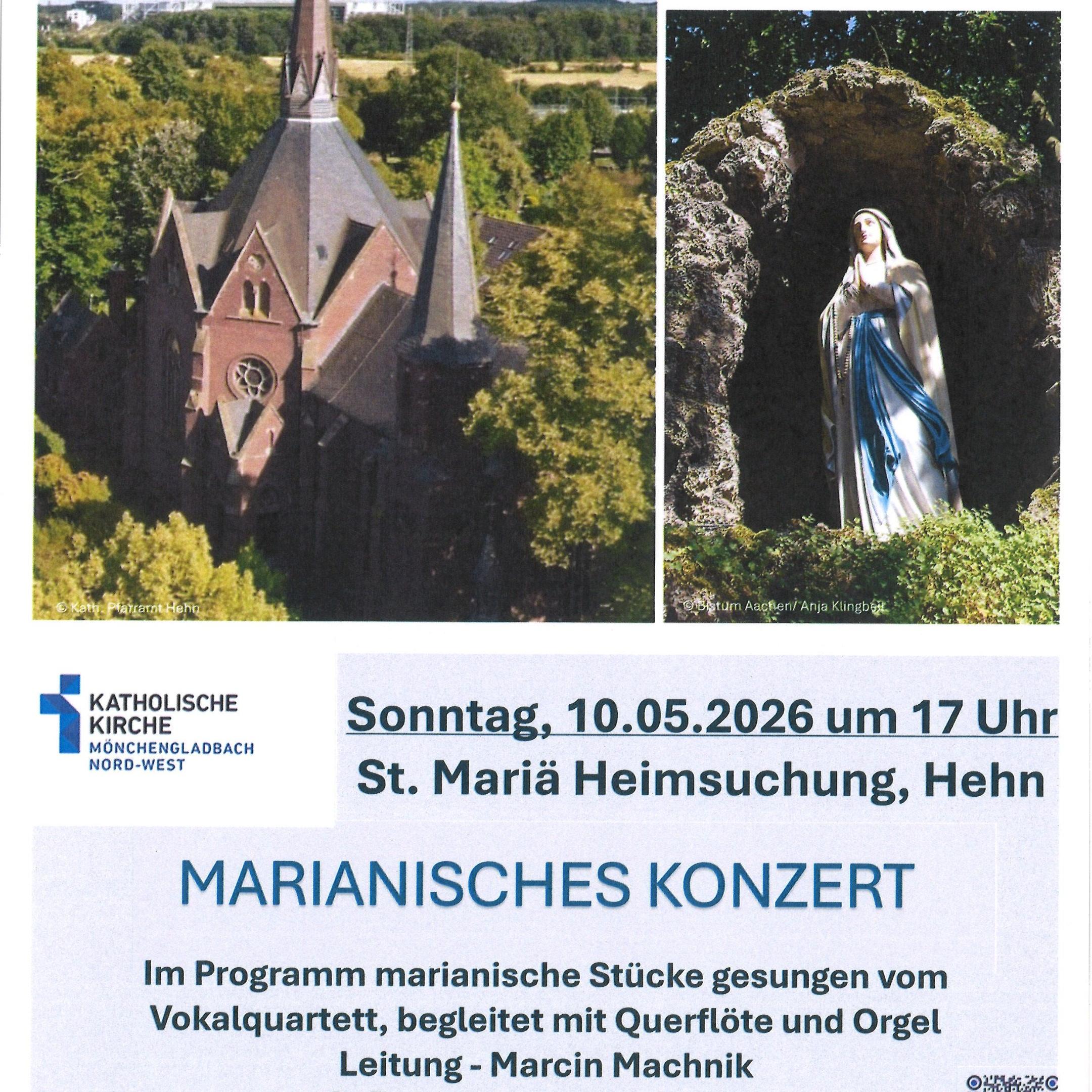 Plakat Konzert 10.05.26 in Hehn