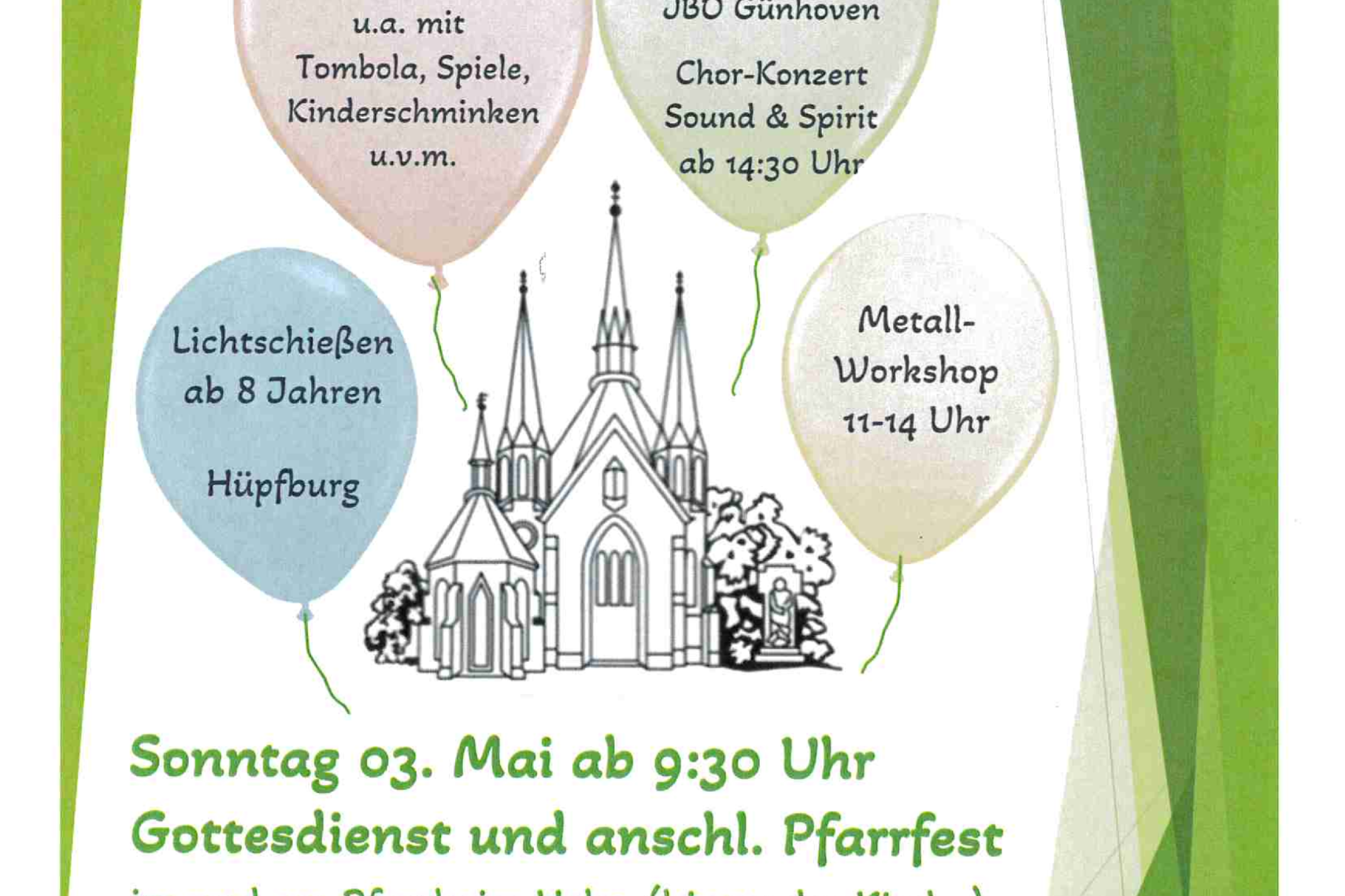 Plakat Pfarrfest Hehn 2026