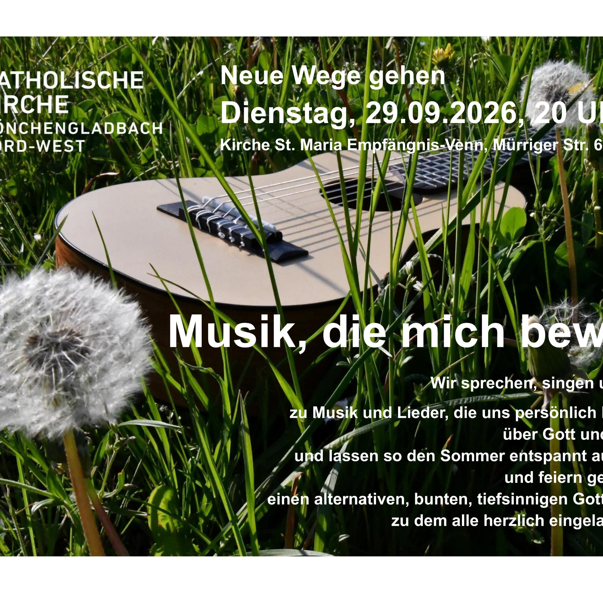Neue Wege gehen 2026