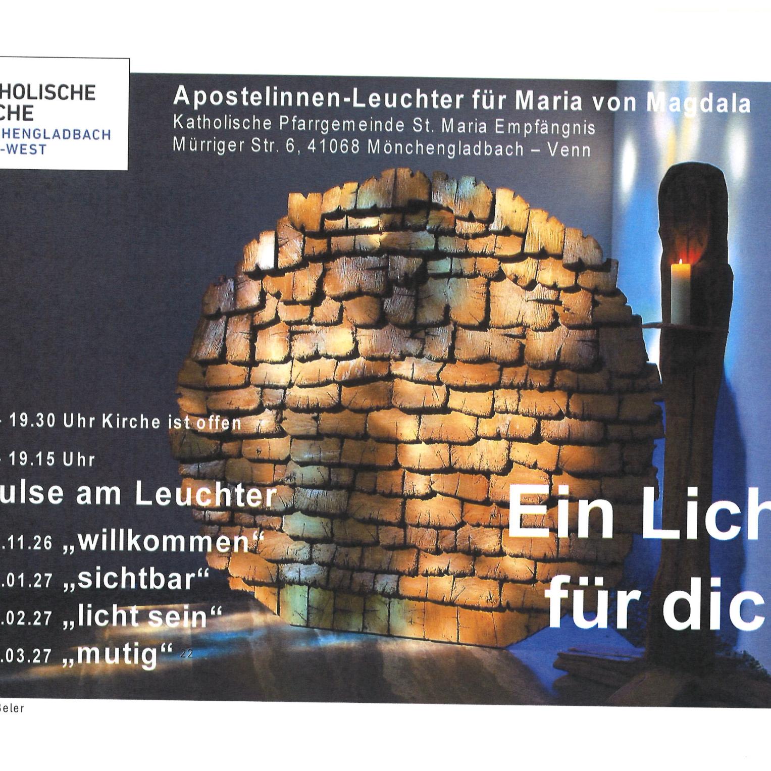 Plakat Ein Licht für Dich
