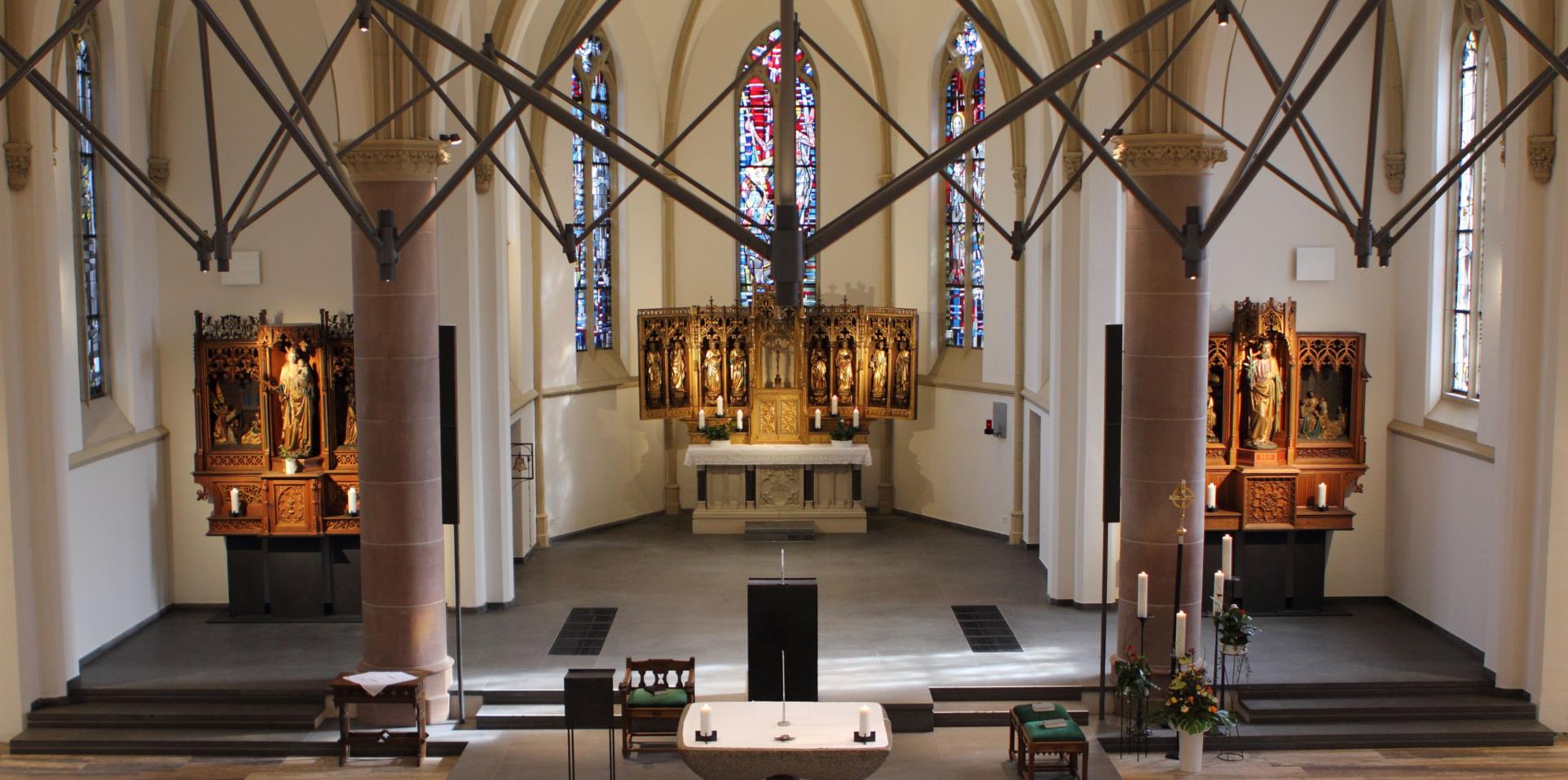 Innenansicht St. Maria Empfängnis