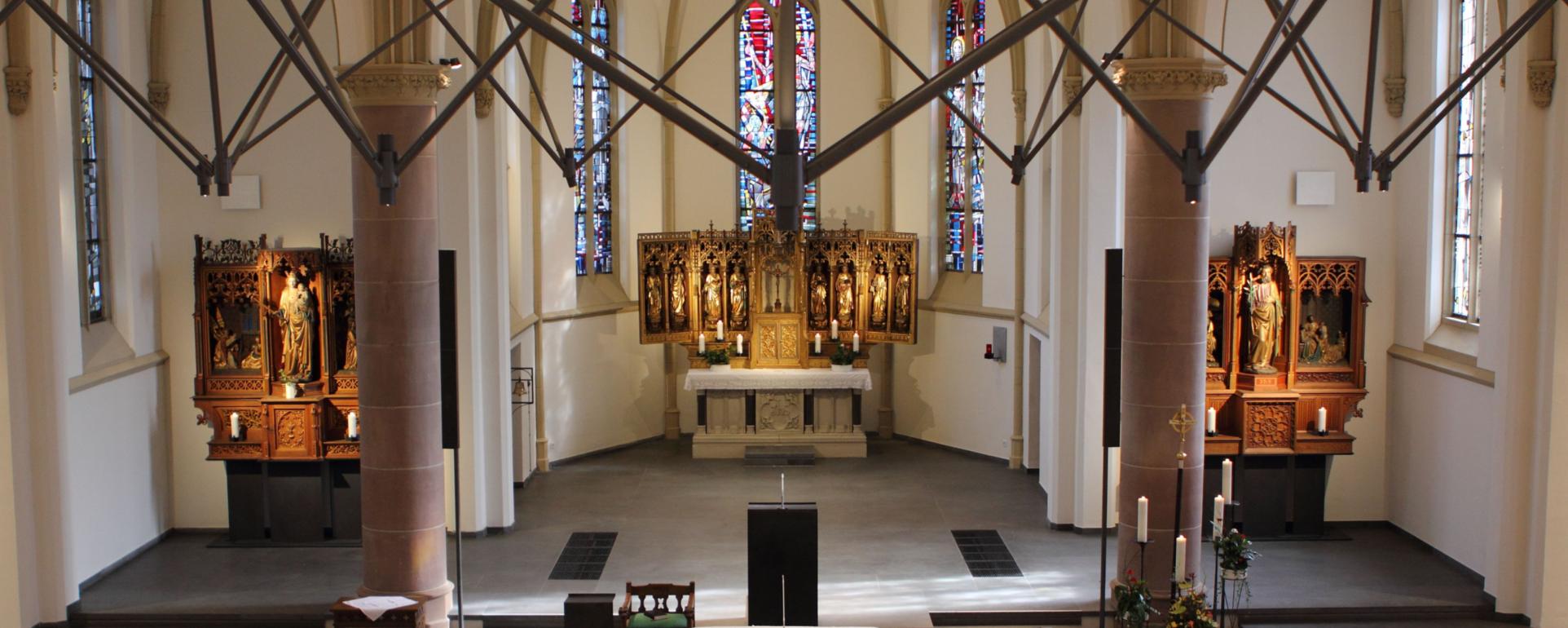 Innenansicht St. Maria Empfängnis