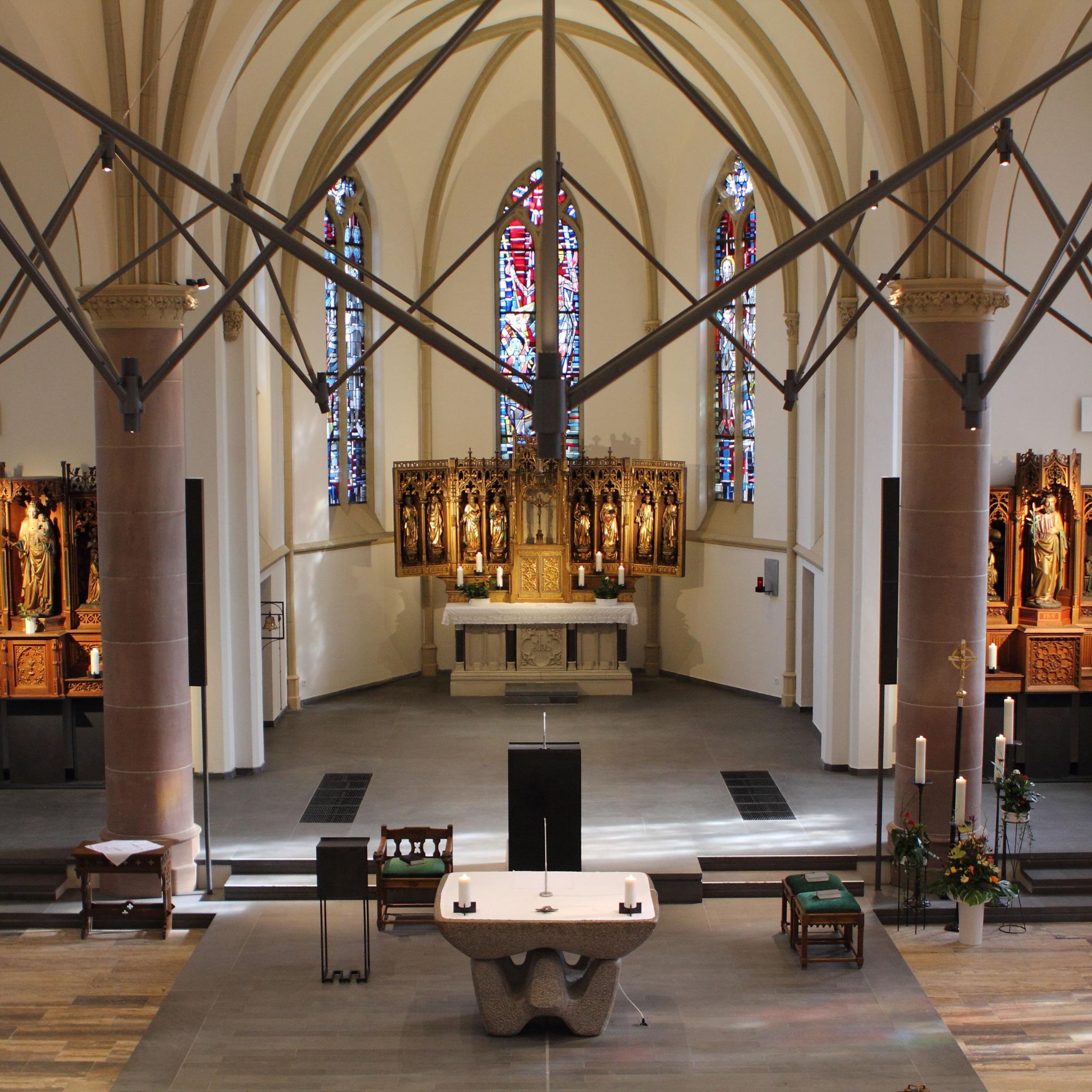 Innenansicht St. Maria Empfängnis