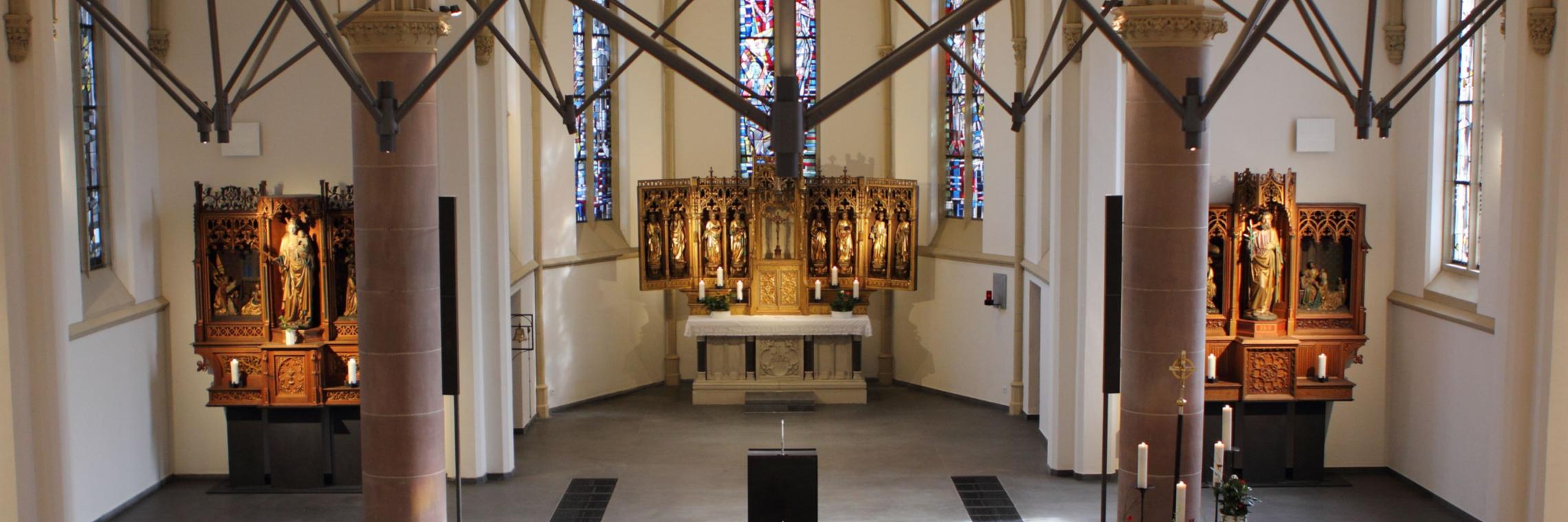 Innenansicht St. Maria Empfängnis