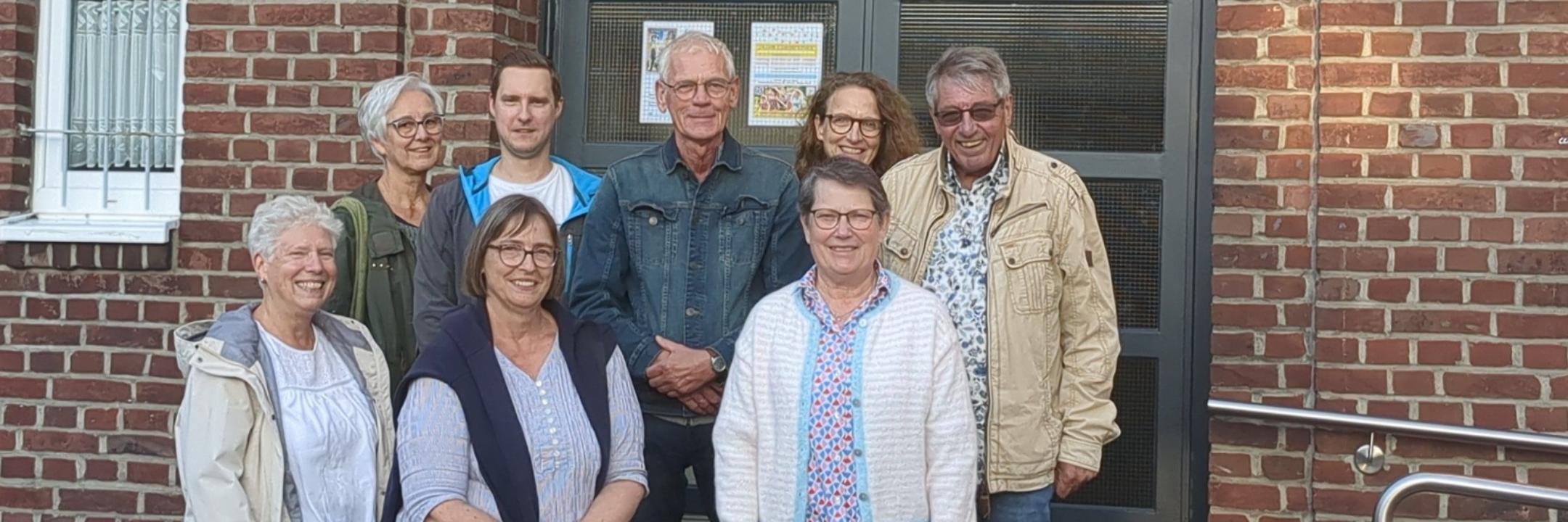 v.l.n.r.: D. Boveleth, B. Flachsenberg, I. Vennen (vorne) und M. Bolten, D. Boveleth, Ch. Reul, A. Schiffer, W. Houben (hinten)