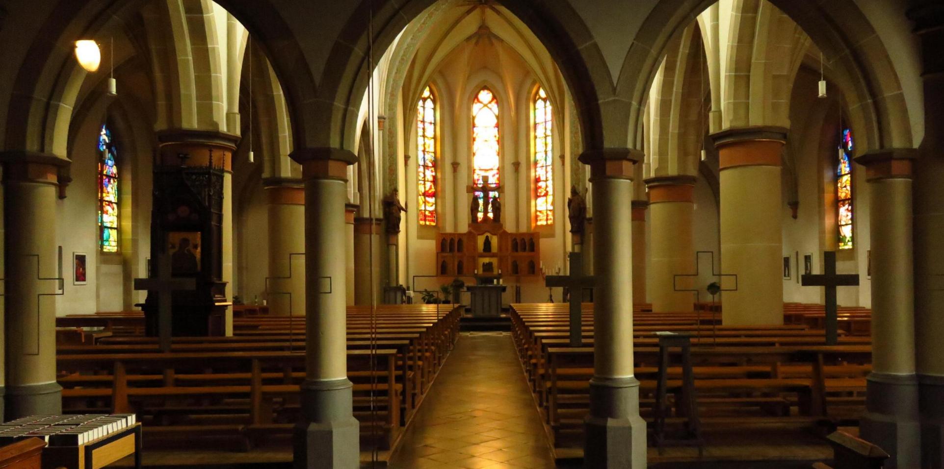 Hardt, Kath. Kirche Innenansicht