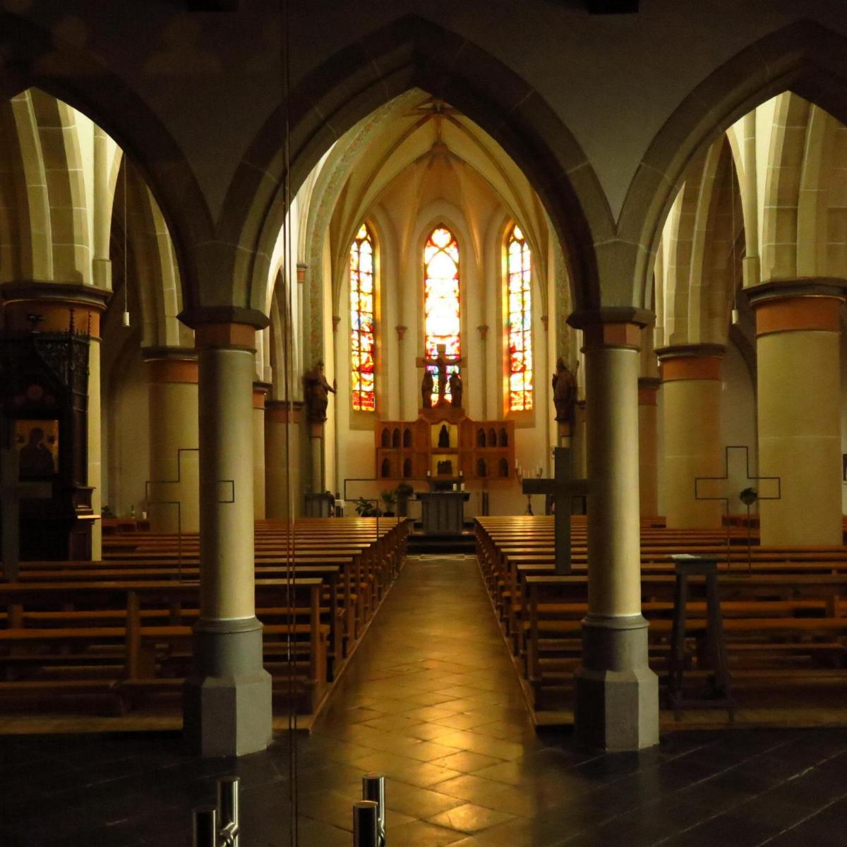 Hardt, Kath. Kirche Innenansicht