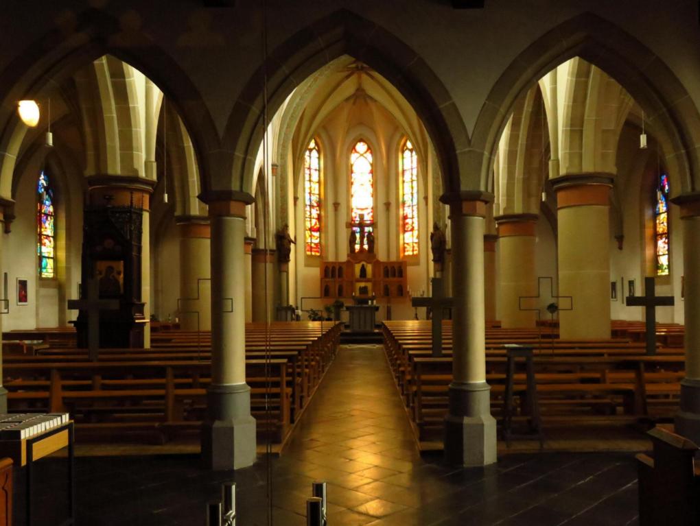 Hardt, Kath. Kirche Innenansicht