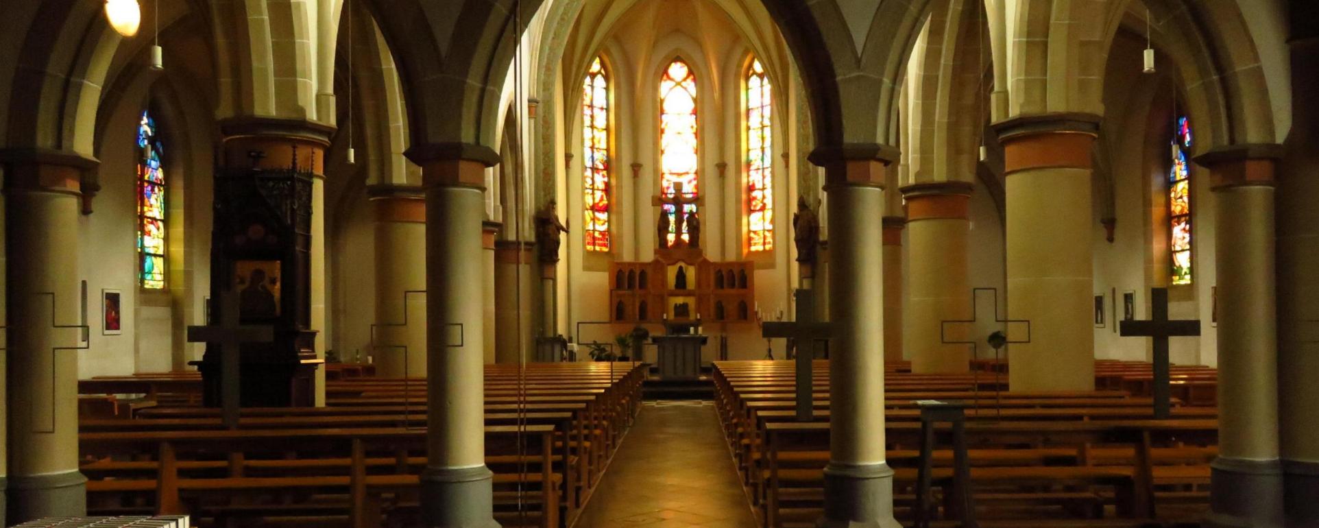 Hardt, Kath. Kirche Innenansicht