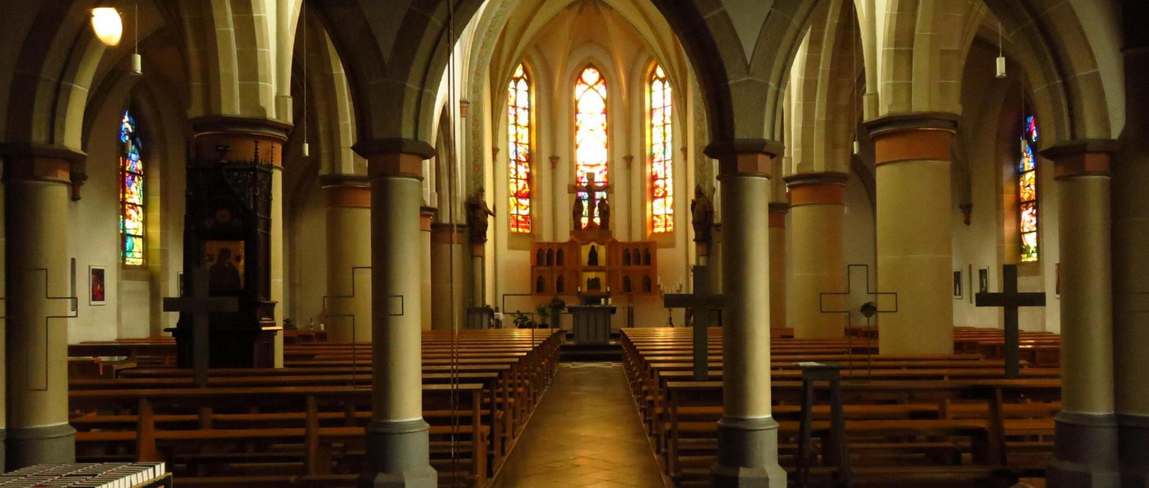 Hardt, Kath. Kirche Innenansicht