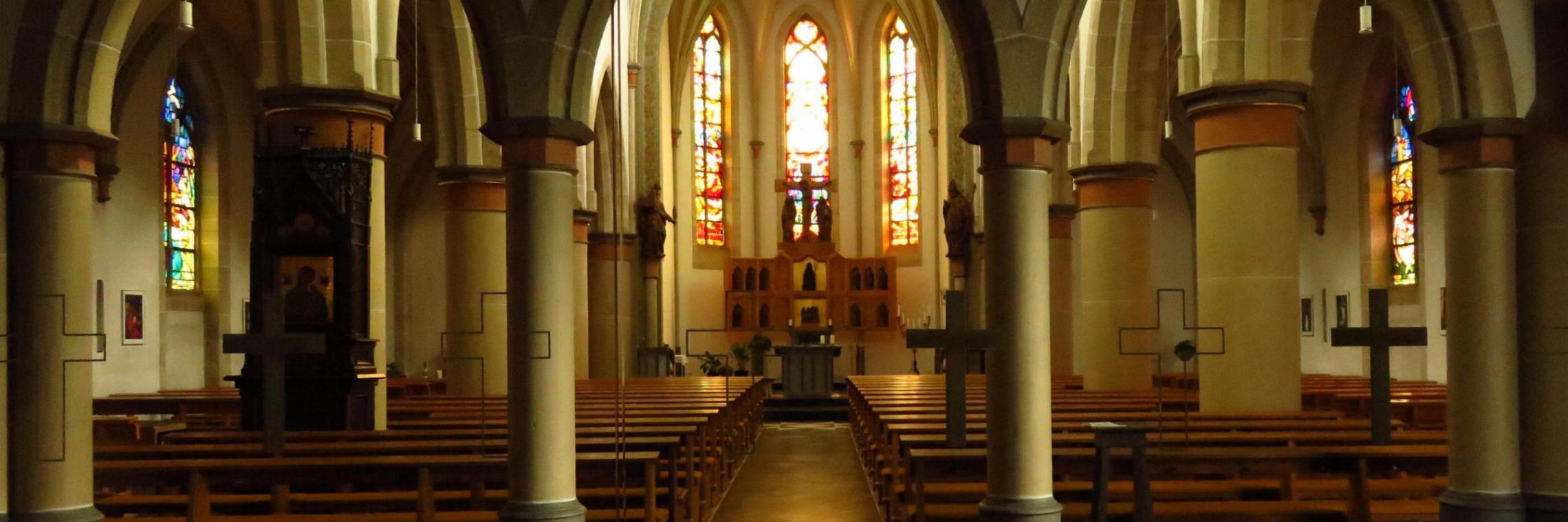 Hardt, Kath. Kirche Innenansicht