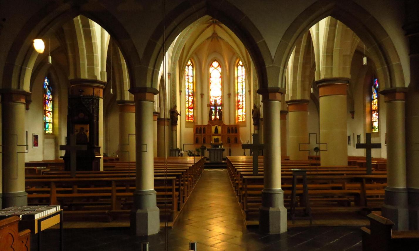 Hardt, Kath. Kirche Innenansicht