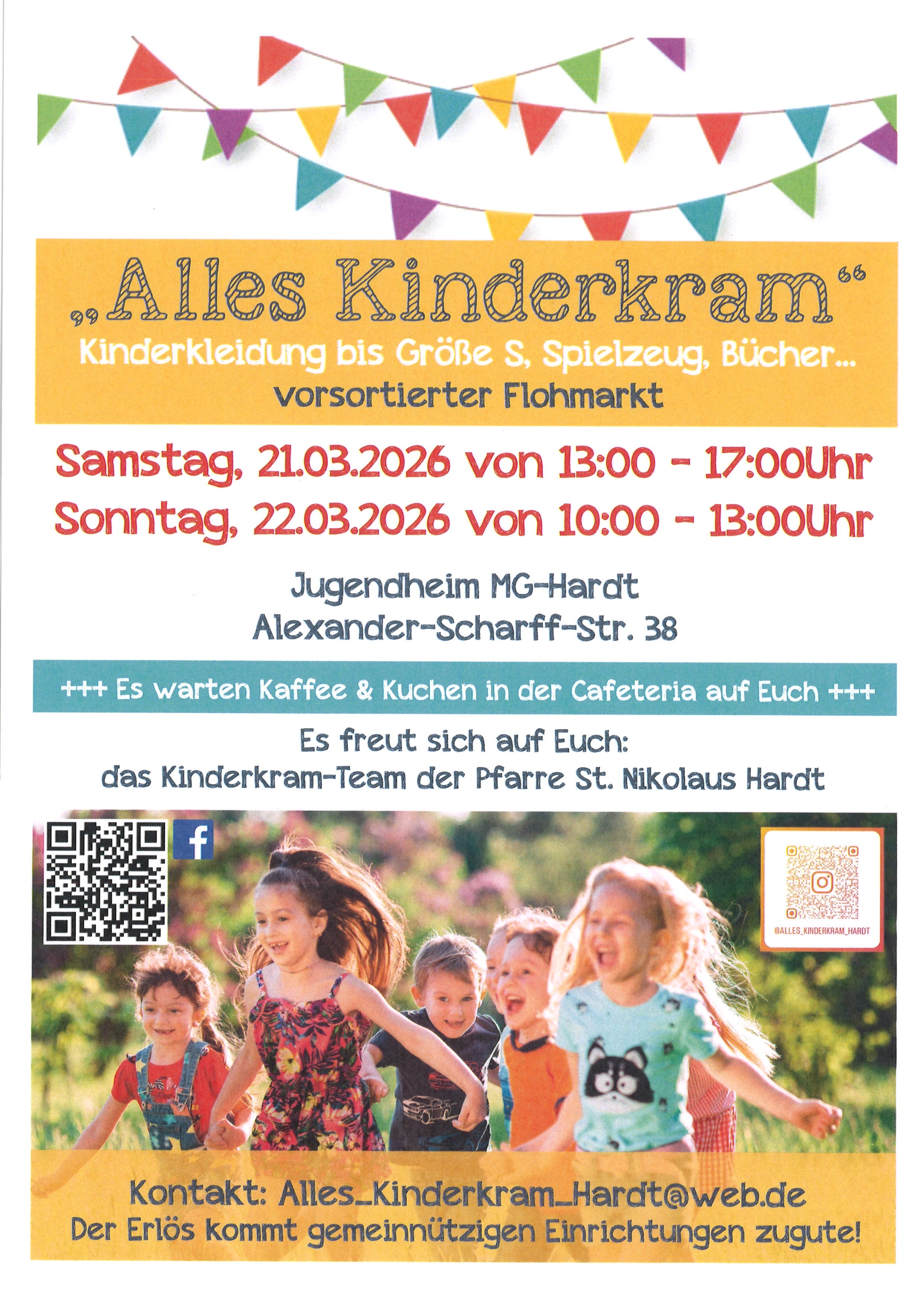 Plakat Alles Kinder Kinderkram März 2026