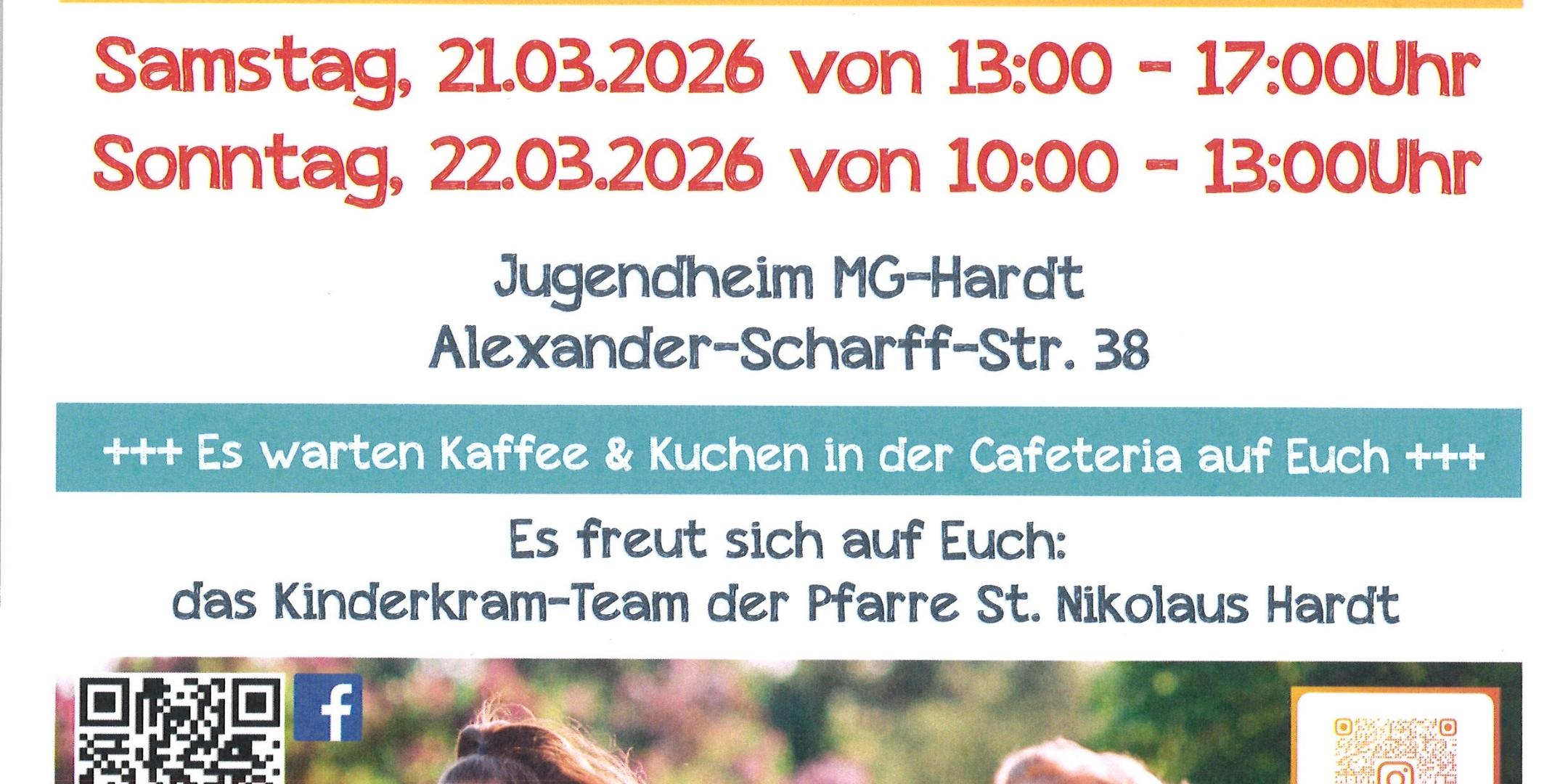 Plakat Alles Kinder Kinderkram März 2026