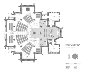 Plan des Oktogons